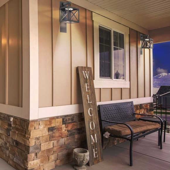 358447 STREET NT20 156 темно-серый Ландшафтн.настен.светильник IP54 LED 4000K 10W 100-240V DANTELA