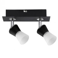 60202 Светильник Konos LED,2x 3 W, 230/12 V,3000 K/2x 200 lm, черный