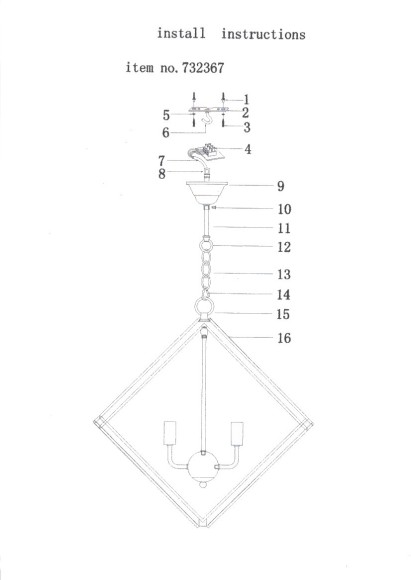 Люстра Gabbia 732367 Lightstar Инструкция