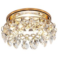 Точечный светильник K3221 Ambrella K7070 CL/G