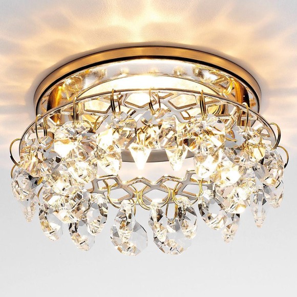 Точечный светильник K3221 Ambrella K7070 CL/G