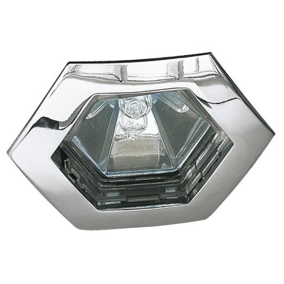 5753 Светильник встраиваемый шестигранный, GU5.3, 1x(max. 35W)  