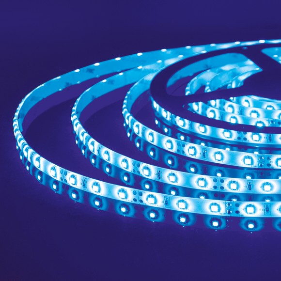 Светодиодная лента 2835/60 LED 4.8W IP65 синий свет Elektrostandard