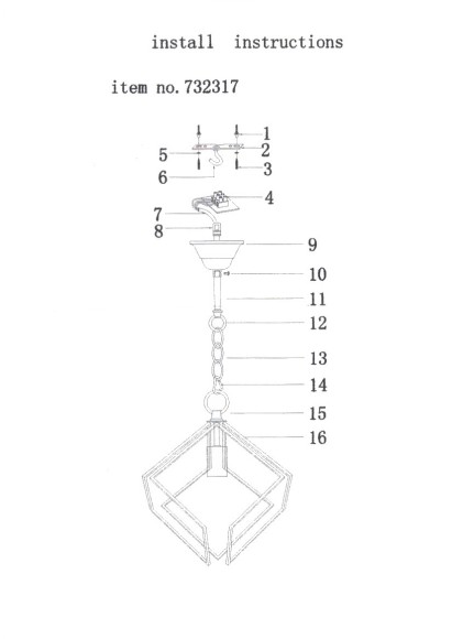 Люстра Gabbia 732317 Lightstar Инструкция