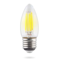 Лампа светодиодная E27 6W 4000К прозрачная VG10-C1E27cold6W-F 7029 Лампа светодиодная E27 6W 4000К прозрачная VG10-C1E27cold6W-F 7029