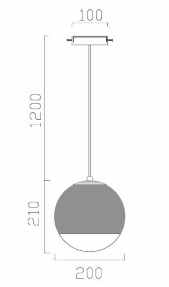 Подвесной светильник Vele Luce Terra VL2151P01