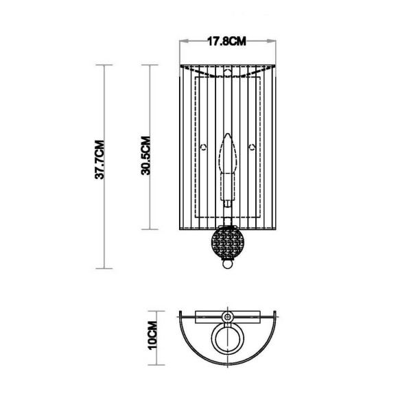 Бра Vele Luce Friuli VL1235W01 Бра Vele Luce Friuli VL1235W01