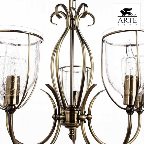 Люстра Salvador a6351lm-5ab Arte Lamp Люстра Salvador a6351lm-5ab Arte Lamp