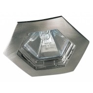 5754 Светильник встраиваемый шестигранный, GU5.3, 1x(max. 35W)  
