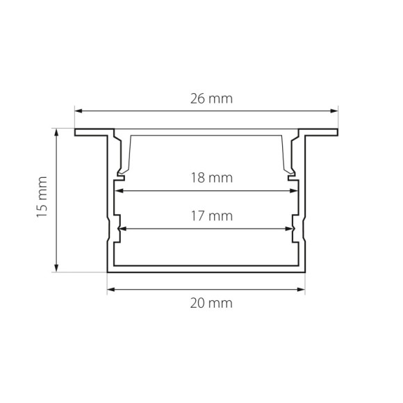 Профиль Lightstar 419180 Профиль Lightstar 419180