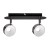 66729 Светильник настенно-потолочный Funnel 2x6W, черный