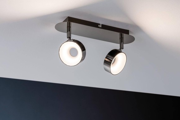 66729 Светильник настенно-потолочный Funnel 2x6W, черный 66729 Светильник настенно-потолочный Funnel 2x6W, черный