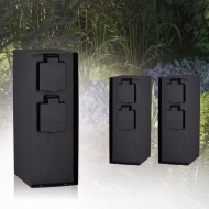 Уличная розетка-колонка Paulmann Rio IP44 230В Антрацит Сталь нержавеющая Квадратная 4 разъёма 94313 Уличная розетка-колонка Paulmann Rio IP44 230В Антрацит Сталь нержавеющая Квадратная 4 разъёма 94313