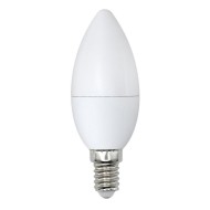 Лампа светодиодная (UL-00003804) E14 9W 3000K матовая LED-C37-9W/WW/E14/FR/NR