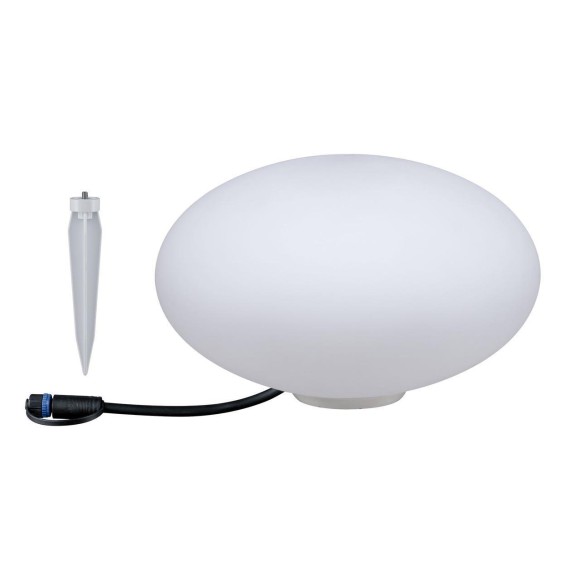Светильник уличный Paulmann Plug & Shine Stone D35см 2.8Вт 170Лм 3000К LED IP67 24В Белый Димм 94176