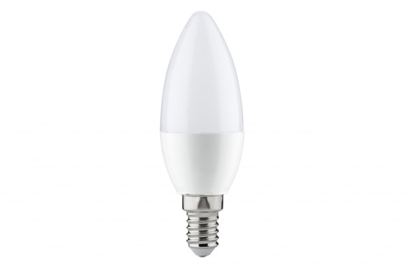 Лампа светодиодная Paulmann Свеча 4Вт 260лм 6500К E14 230В Опал 28340
