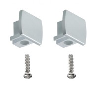 95496 Заглушки URail Universal Endcap Paulmann 2er Pack Chr Kst