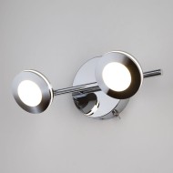 Светодиодный настенный светильник с поворотными плафонами 20002/2 хром Светодиодный настенный светильник с поворотными плафонами 20002/2 хром