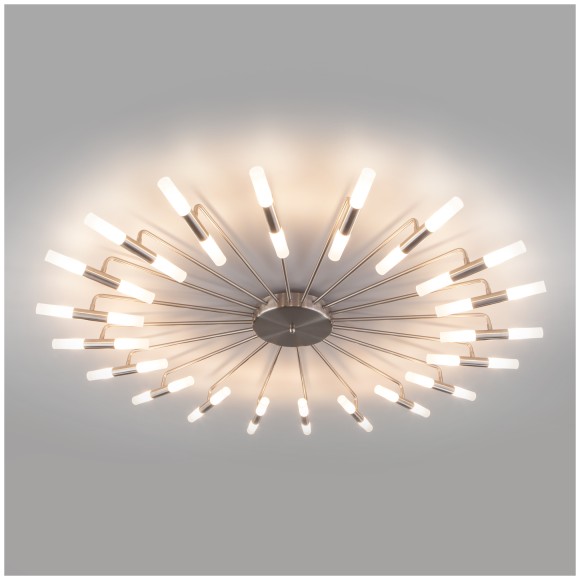 Потолочная люстра Умный дом Bogate's Bastone 349 никель