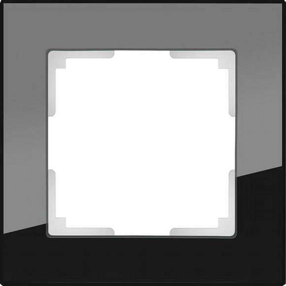 Рамка на 1 пост (черный) Werkel WL01-Frame-01