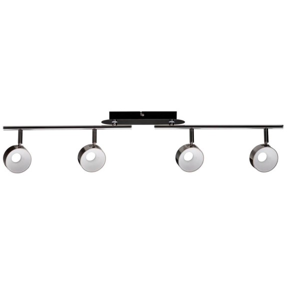 66731 Spotlight Funnel 4x6W Schwarzchrom/Chrom