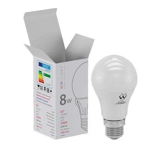 Светодиодная лампа шар MW-Light lbmw27a08