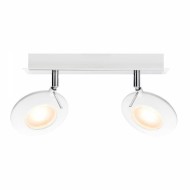 Светильник потолочный Paulmann Balken L280мм 2x3Вт 226Лм 2700К LED IP20 230В Белый/Хром Металл 60254 Светильник потолочный Paulmann Balken L280мм 2x3Вт 226Лм 2700К LED IP20 230В Белый/Хром Металл 60254