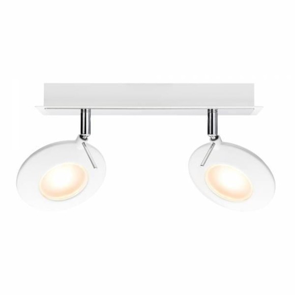 Светильник потолочный Paulmann Balken L280мм 2x3Вт 226Лм 2700К LED IP20 230В Белый/Хром Металл 60254