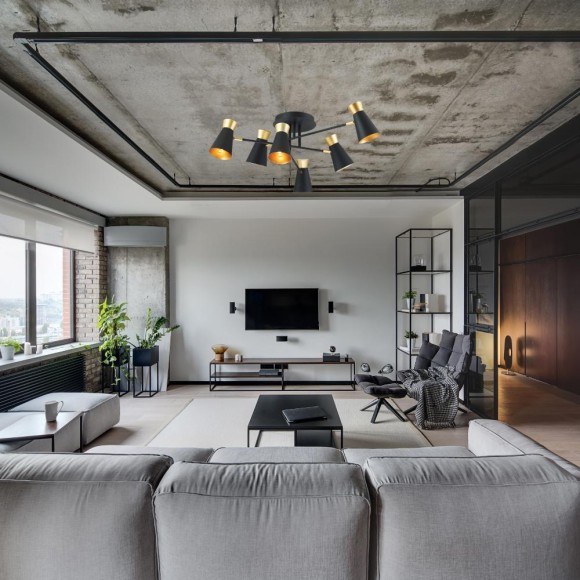 Люстра потолочная Liam 3790/6C Lumion