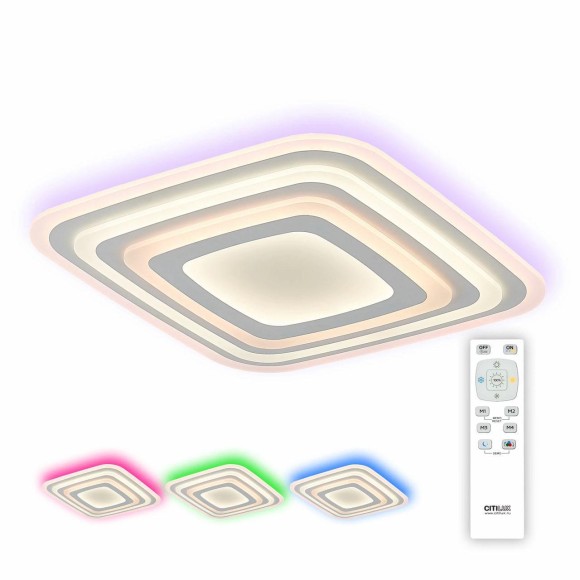 Потолочный светодиодный светильник Citilux Триест CL737100RGB