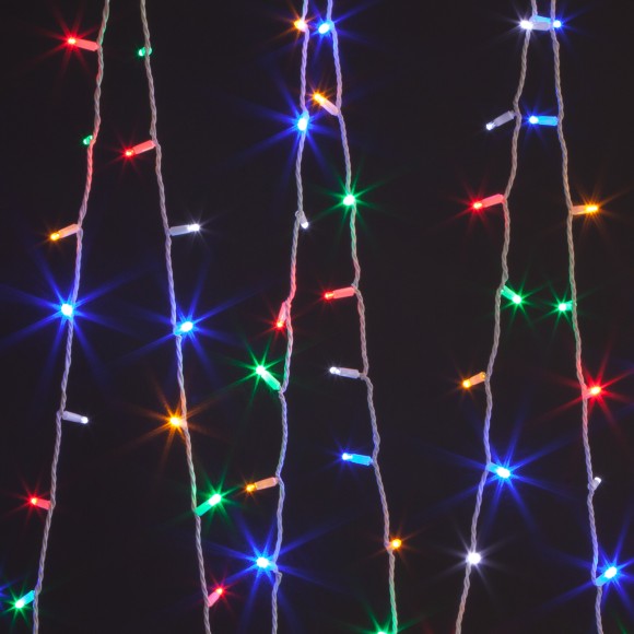 Гирлянда нить мульти с эффектом мерцания 10м IP65 400-101 мульти с эффектом мерцания