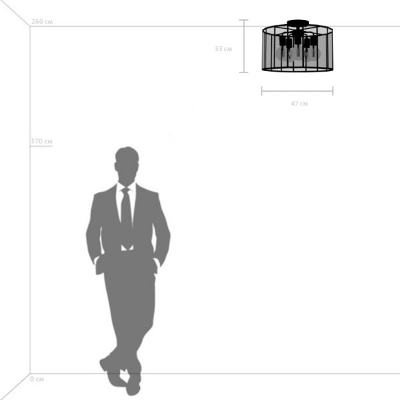 Люстра на штанге Lightstar 798257 Люстра на штанге Lightstar 798257