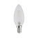 Филаментная лампа Paulmann Свеча 5Вт 470лм 6500K E14 230В Белый матовый Дим. 28760
