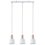 Подвесной светильник Paulmann Neordic Haldar макс.3х20Вт E14 230В Белый/Медь Металл Без ламп 79657