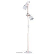 Торшер Paulmann Neordic Haldar H152 макс.2x20Вт Е27 IP20 230В Белый/Медь Металл Выкл. 79660