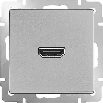 Розетка HDMI (серебряный) Werkel WL06-60-11
