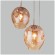 Подвесной светильник с плафонами Eurosvet Mill 50195/3 золото