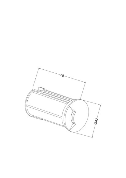 Тротуарный светильник Maytoni O044DL-L1S3K Тротуарный светильник Maytoni O044DL-L1S3K