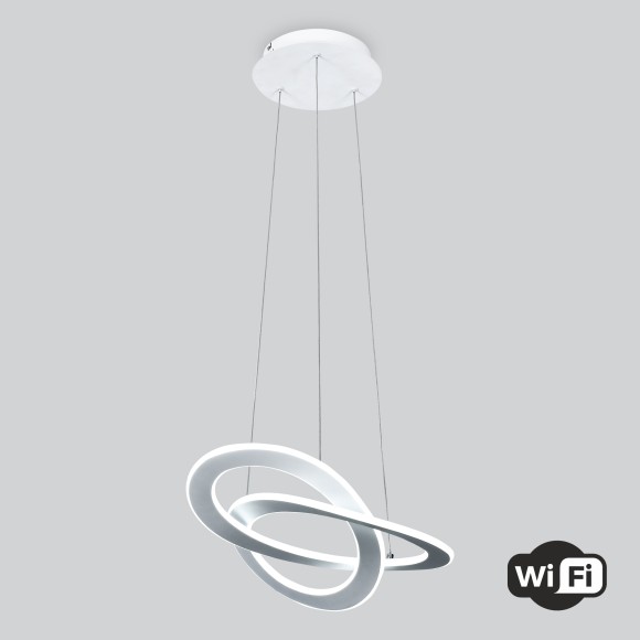Светодиодная люстра с управлением по Wi-Fi 90217/1 белый
