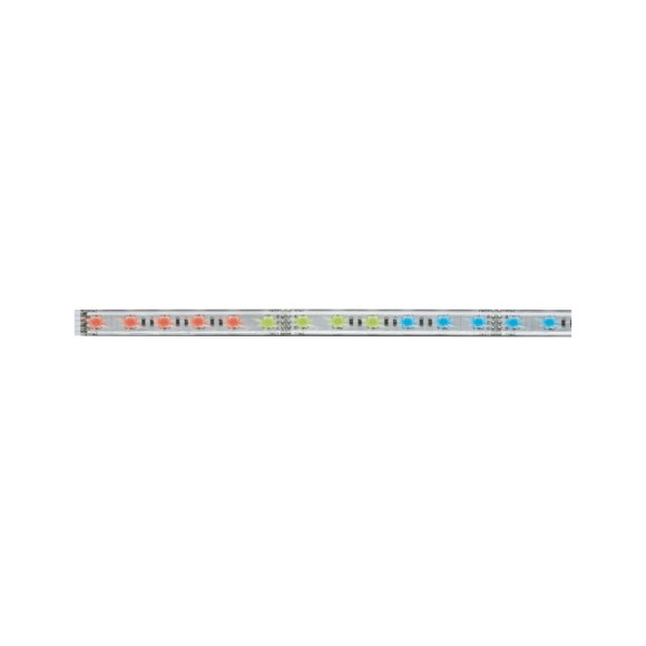 Лента светодиодная Paulmann MaxLED RGB 1м 13.5Вт 420лм RGB 24В Разноцветная Покрытие 70657