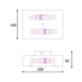 Настенный светильник Lucide Ovalis 12219/02/30 Настенный светильник Lucide Ovalis 12219/02/30