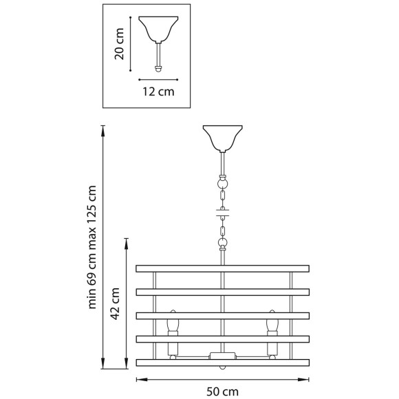 lightstar 735050 Чертёж