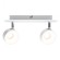 66733 Светильник Spotlight Funnel 2x6W Weiß matt/Chrom