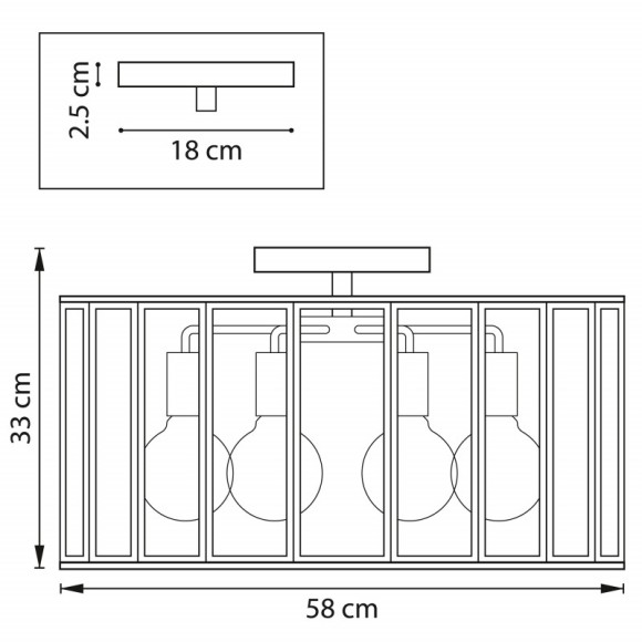 Люстра на штанге Lightstar 798287 Люстра на штанге Lightstar 798287