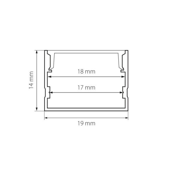 Профиль Lightstar 419181 Профиль Lightstar 419181