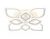 Потолочная светодиодная люстра Ambrella light Original FA517