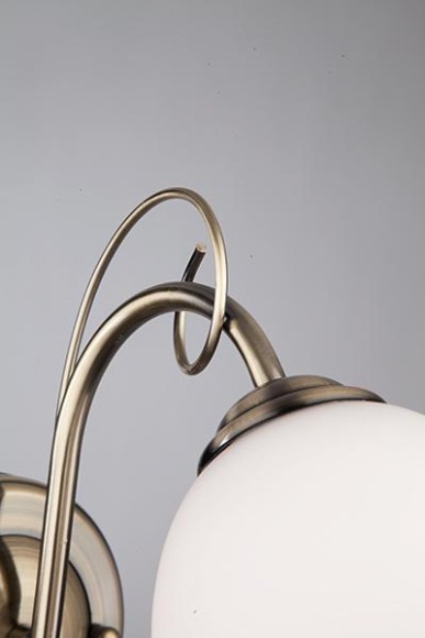 Бра с плафоном 30107/1 античная бронза