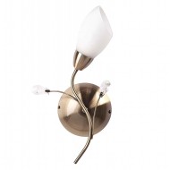 Бра с хрусталём MW-Light Нежность DeMarkt 356023001 Бра с хрусталём MW-Light Нежность DeMarkt 356023001