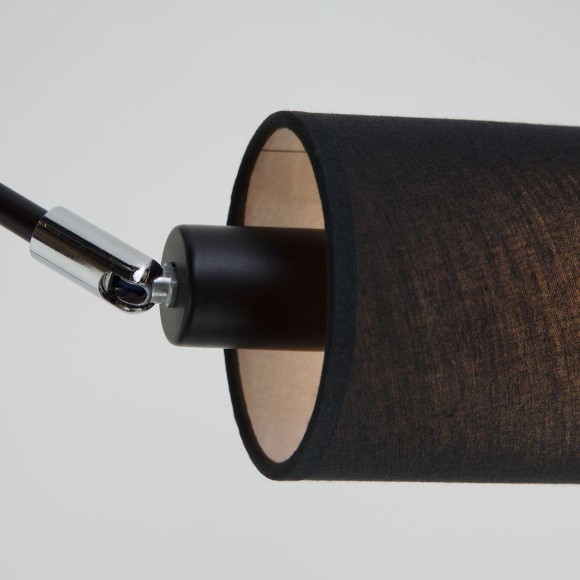 Люстра в стиле лофт с поворотными рожками 70072/7 черный Люстра в стиле лофт с поворотными рожками 70072/7 черный