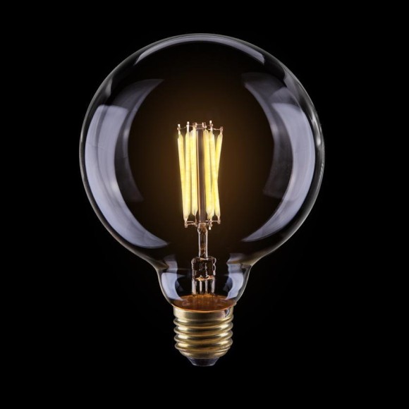 Лампа светодиодная филаментная диммируемая E27 8W 2800К прозрачная VG10-G125Cwarm8W 7012